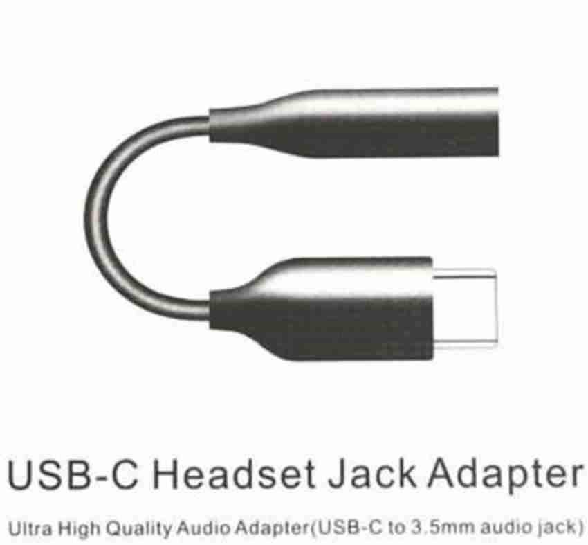 YGC Black type c to 3.5mm audio adapter for samsung galaxy note 10