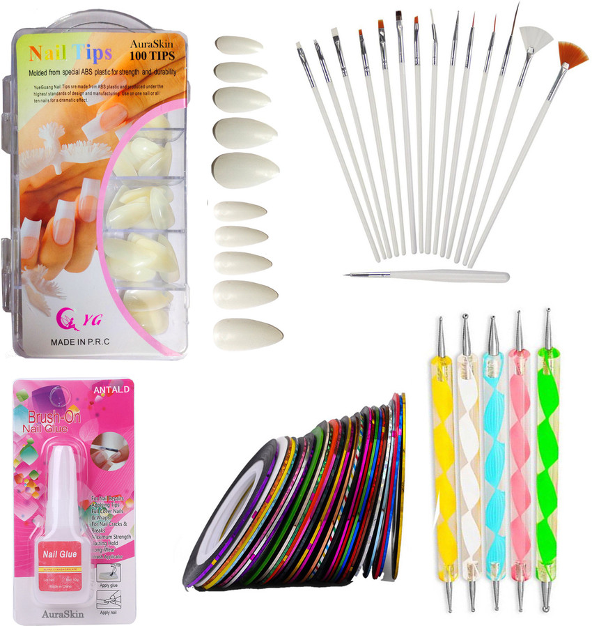 Buy D.B.Z. Nail Art Tools All in one Complete Nail Art Kit for Home use ,  Learners & Professional. Online at Low Prices in India - Amazon.in