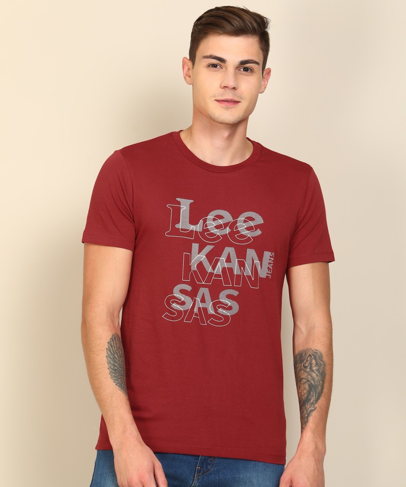 Lee Men's T-Shirt - Red - M