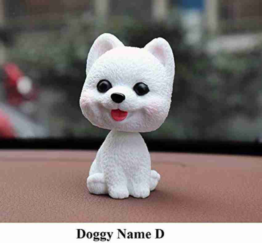 bobble head dog car dashboard doll