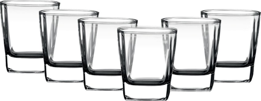 Borosil Krystalia Whiskey Glass, Set of 6, MyBorosil