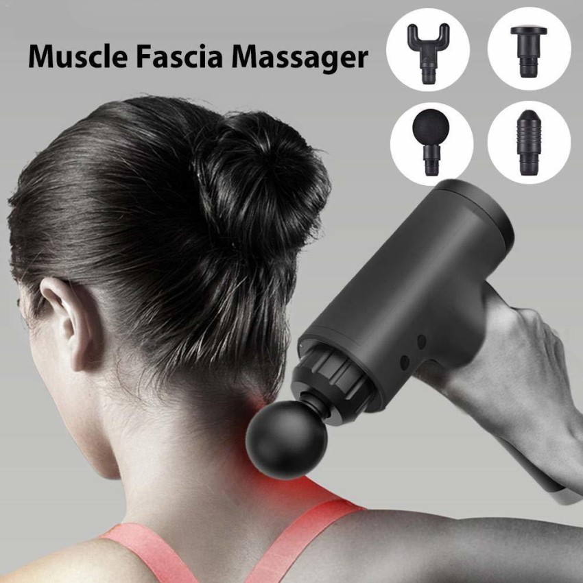 LIFELONG GUN MASSAGER DEEP TISSUE BODY MASSAGE MACHINE FOR FULL BODY PAIN  RELIEF