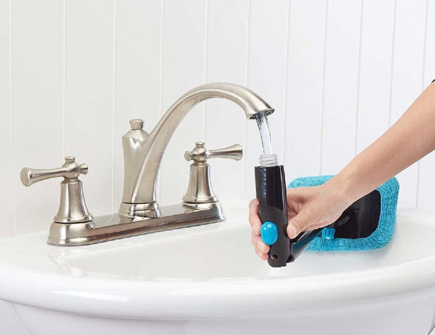 Buy DHYANI Bathroom Cleaning Brush with Wiper 2 in 1 Tiles