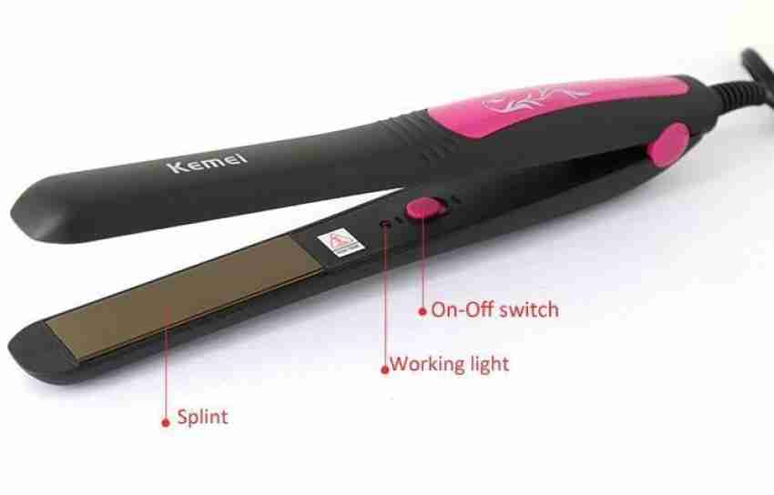 Kemei KM 328 RED KM 328 Hair Straightener Kemei Flipkart