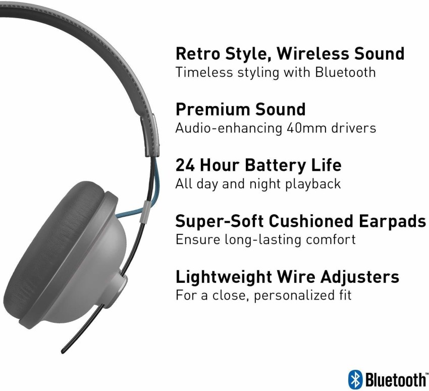 Panasonic Retro Headphones with Bluetooth 24-Hour Playback (RP