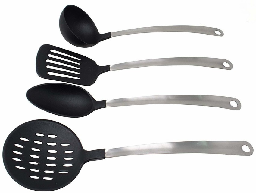 5Pcs Nylon Utensils Set Turner Masher Spoon Ladle Cooking Tools