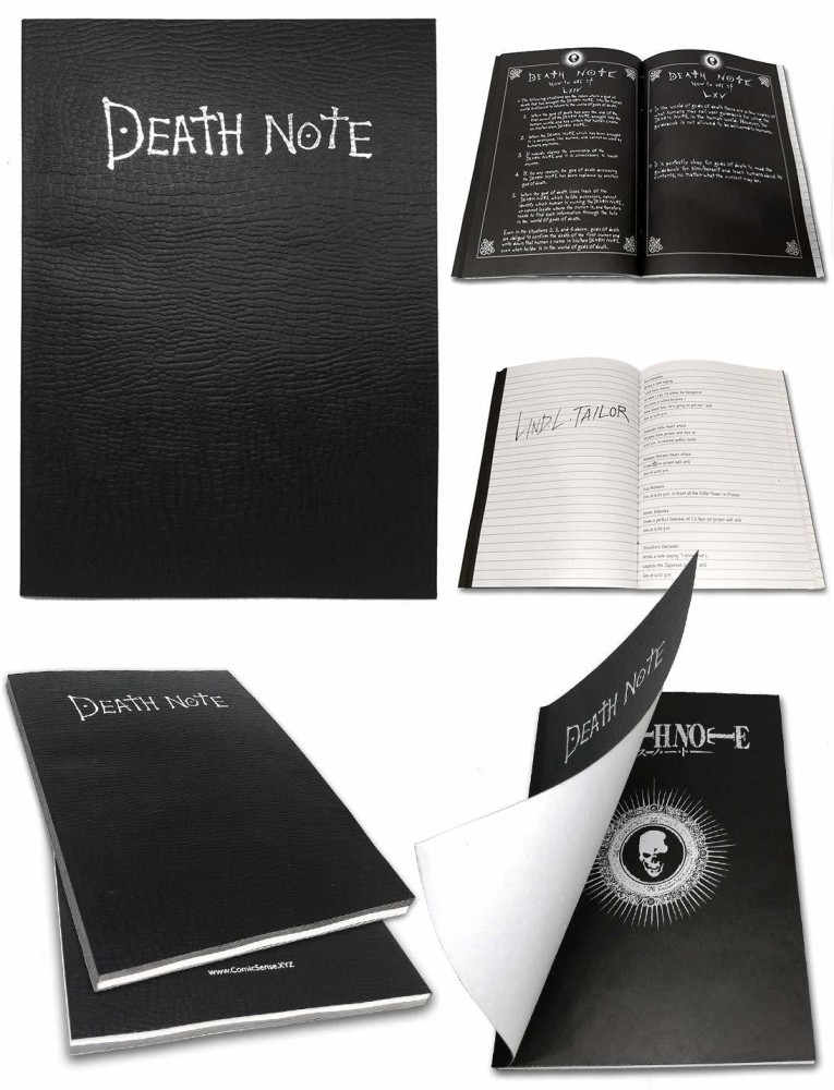 FADDY NATIVE Death Note Anime Cosplay Notebook with Free Feather Pen   Amazonin Office Products