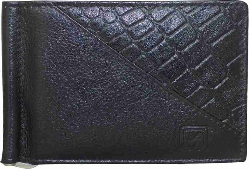 Crocodile passport case with Double G in black