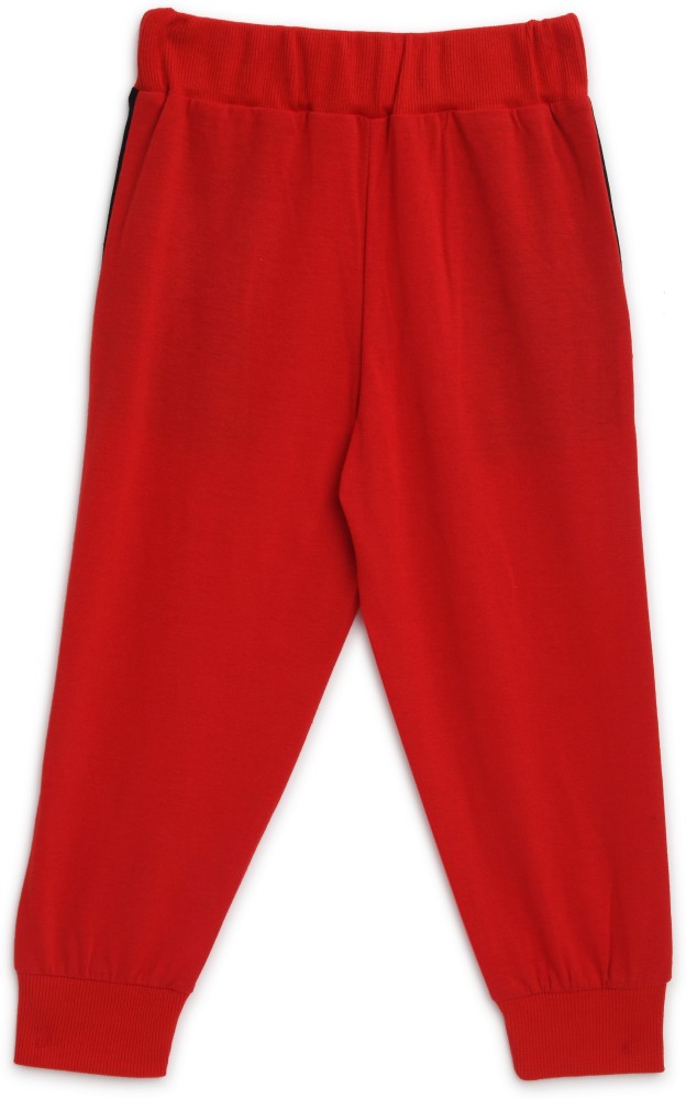 BOYS 3 POCKET RED TROUSER