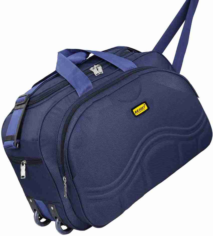 Nice Line duffle bags / travelling bag Travel Duffel Bag/ Backpacks (206-S  P Duffel With Wheels (Strolley) Blue - Price in India 