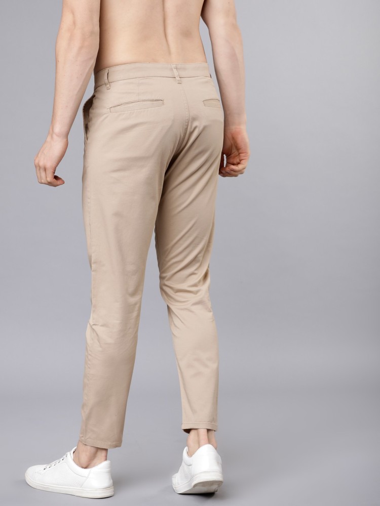 Cantabil Casual Trousers  Buy Cantabil Men Beige Trouser Online  Nykaa  Fashion