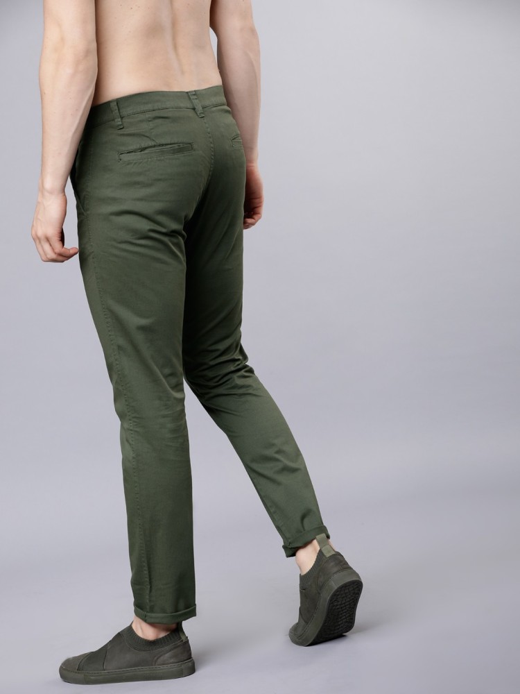 Buy AD  AV Men Olive Solid Polyester Lycra Single Formal Trousers Online  at Best Prices in India  JioMart