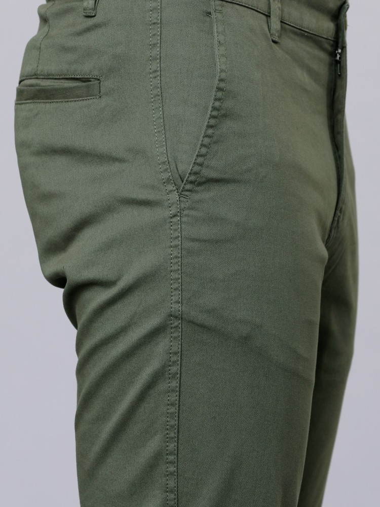 Herb Olive Stretch Cargo Pants