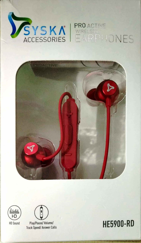Syska HE5900-RD Bluetooth Headset Price 