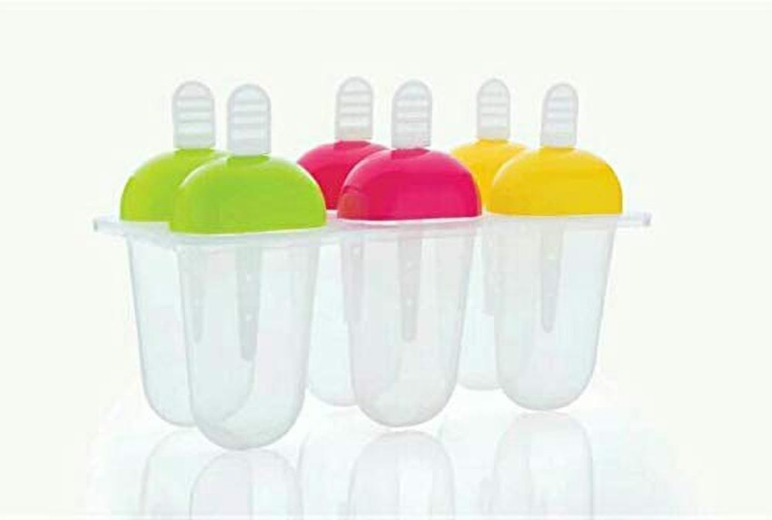 2 PCS Ice Pop Molds Silicone Large Popsicle Molds With Lids for