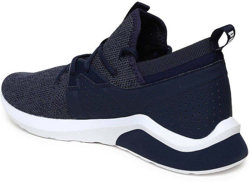 puma men navy blue shoes