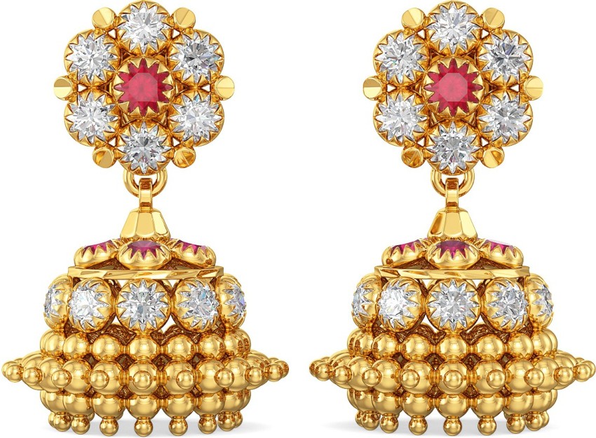Buy Joyalukkas 22 kt Gold Earrings Online At Best Price  Tata CLiQ