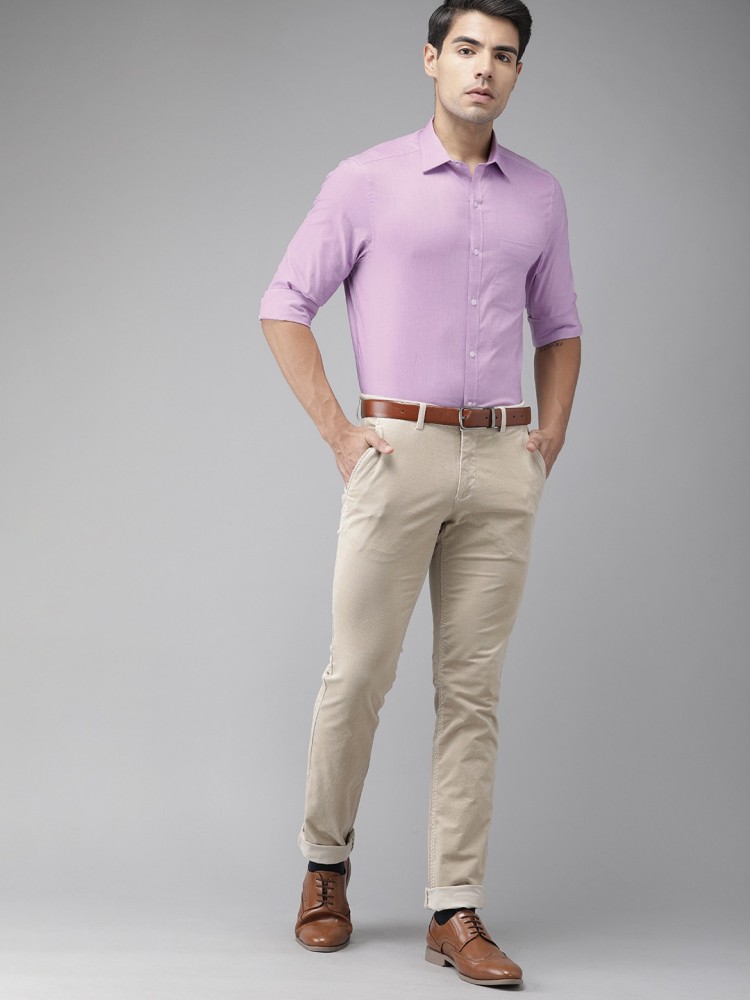 Does lavender shirt and gray pants and brown shoes match  Quora