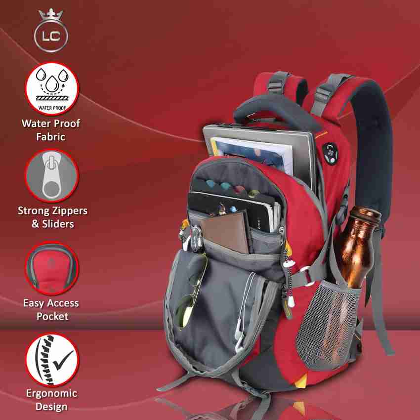 LOUIS CARON Hammer Hi storage travel 40L 40 L Laptop Backpack