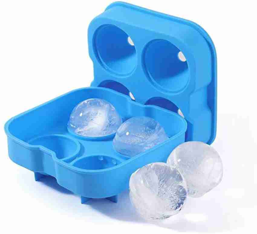 Ice Cube Molds 6 Cavity Spherical Ice Mold Tray Silicone Whiskey Ice Ball  Making Diy Ice Cream Pop Mold Round Cube Tray