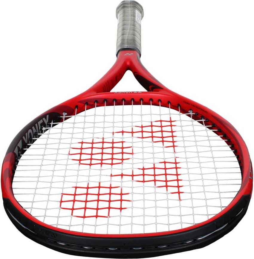 YONEX Vcore 98 Flame Red, Black Strung Tennis Racquet - Buy YONEX