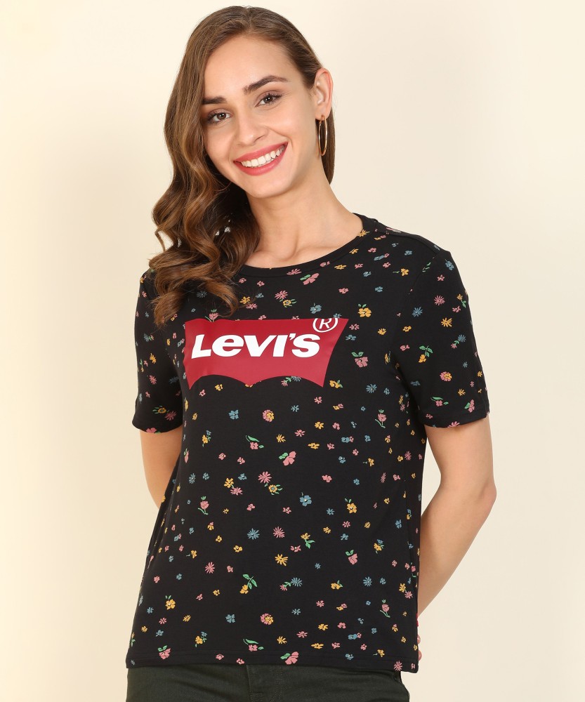 levis floral t shirt