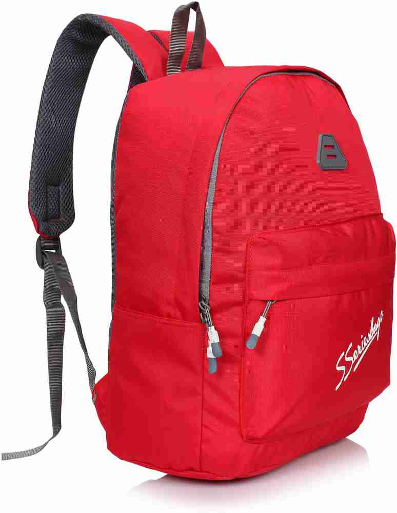 S-Series supreme casual backpack/travel bag/school bag 28 L Backpack red -  Price in India