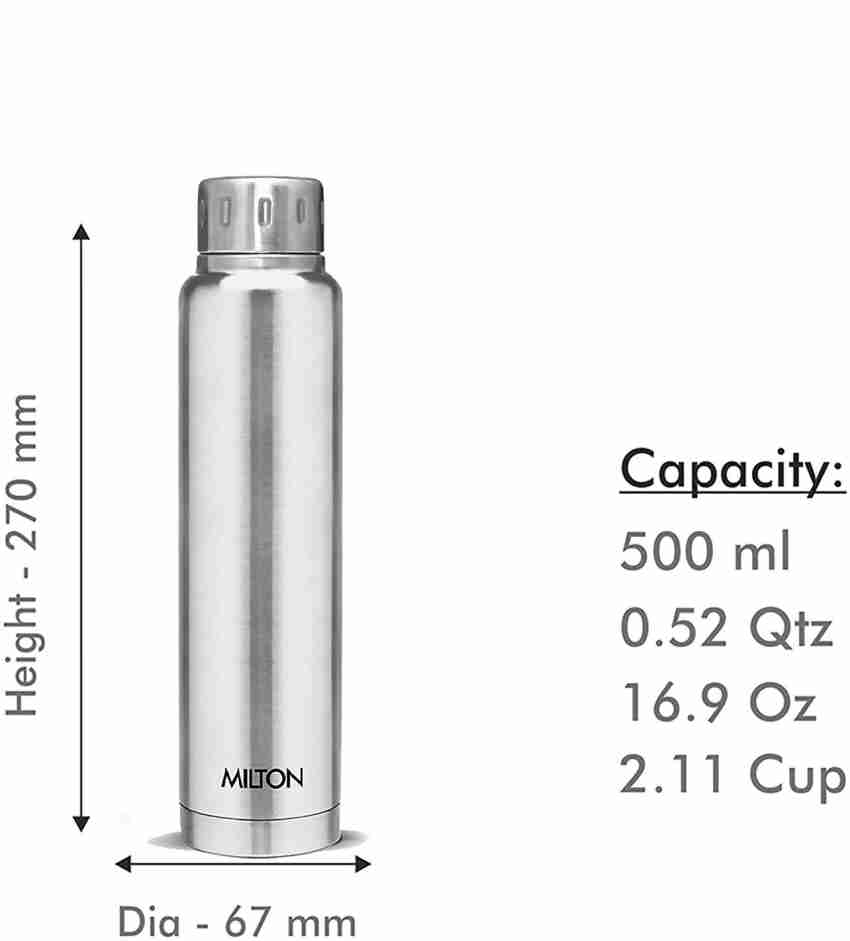 Sleek 2000 Silver Deuralux Steel Thermos 2 LITRES, For Home, Capacity: 2000  ml