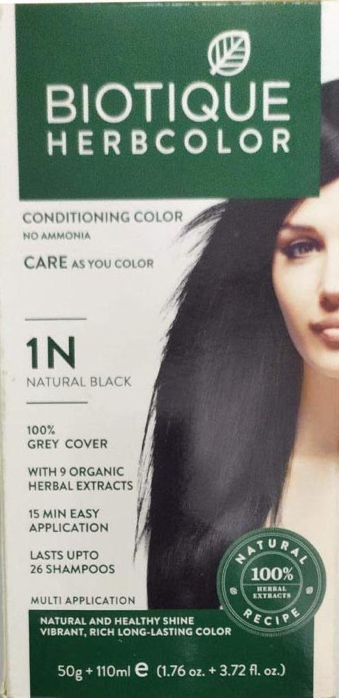 Biotique Temporary Hair Color Black 230 g Pack of 2 Buy Biotique Temporary Hair  Color Black 230 g Pack of 2 at Best Prices in India  Snapdeal
