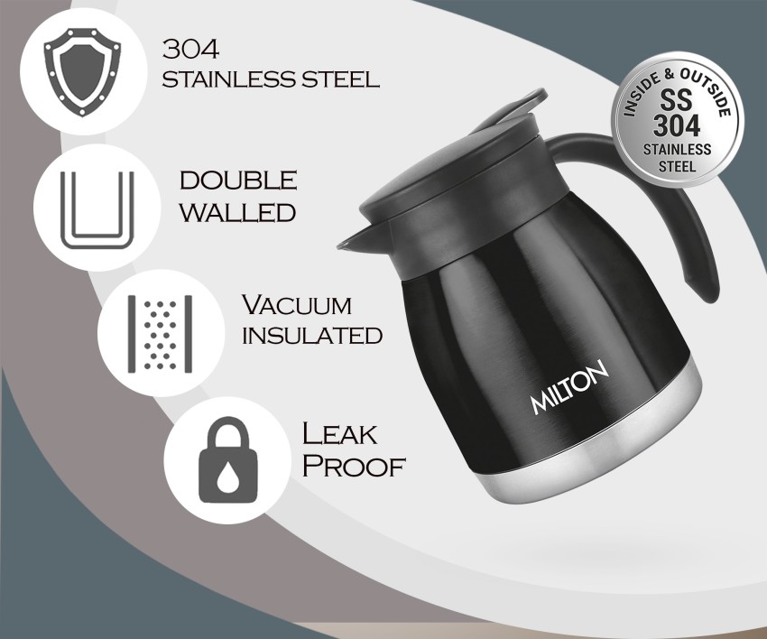 MILTON Thermosteel Carafe 600 ml Flask - Buy MILTON Thermosteel Carafe 600  ml Flask Online at Best Prices in India - Sports & Fitness