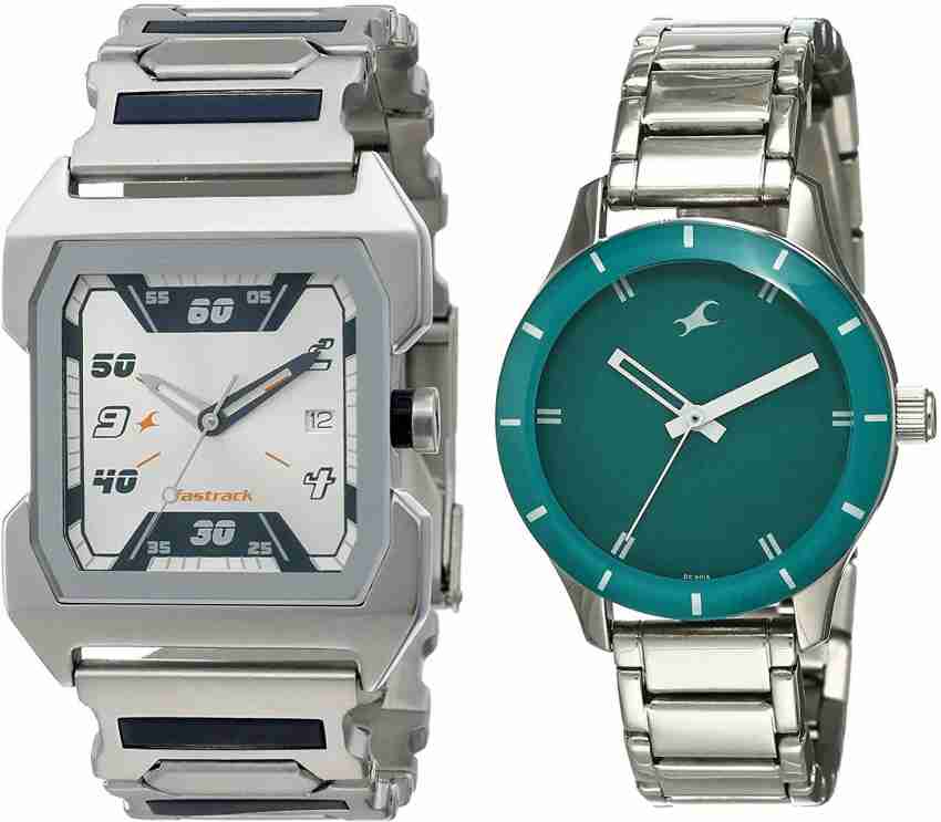 Fastrack Fastrack Combo Watches 1474SM01 6078SM01 Analog Watch