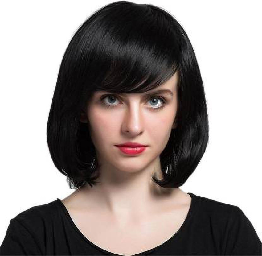 VIVIAN Medium Hair Wig Price in India - Buy VIVIAN Medium Hair Wig online  at Flipkart.com
