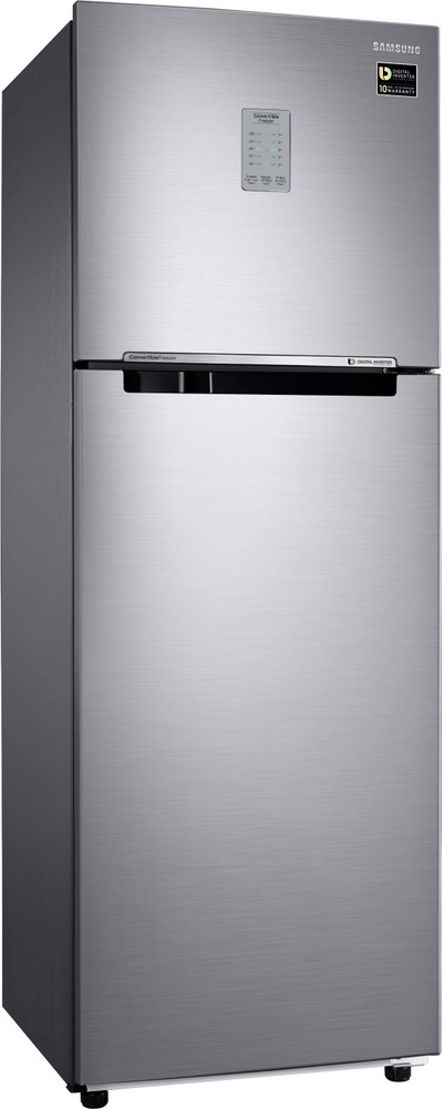 samsung 275l 3 star frost free double door refrigerator
