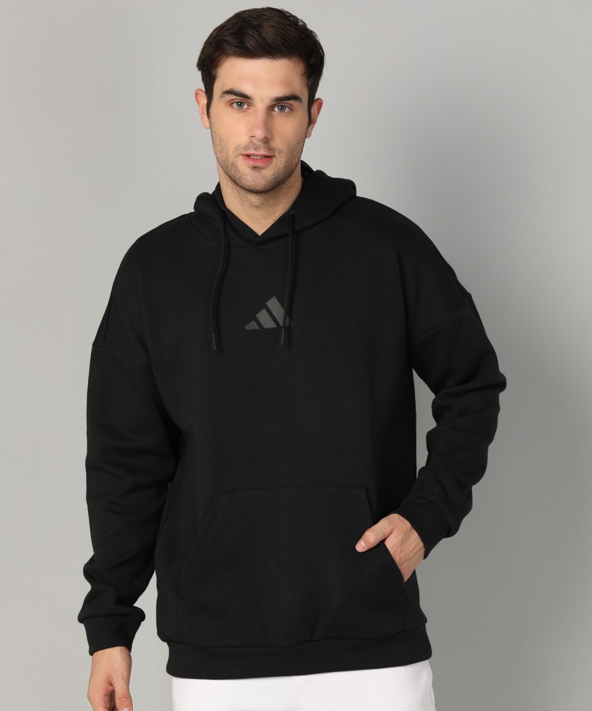 ADIDAS Full Sleeve Solid Men Sweatshirt - Full Sleeve Solid Men Sweatshirt Online at Best Prices India | Flipkart.com