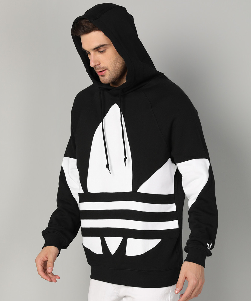 adidas originals men's big trefoil hoodie sweatshirt