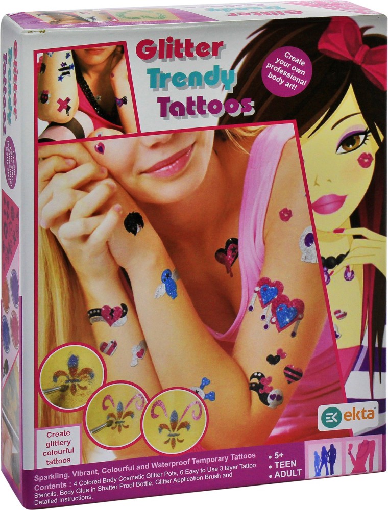 Comet Busters Colorful Temporary Shimmer Glitter Tattoo Body Jewels bj299