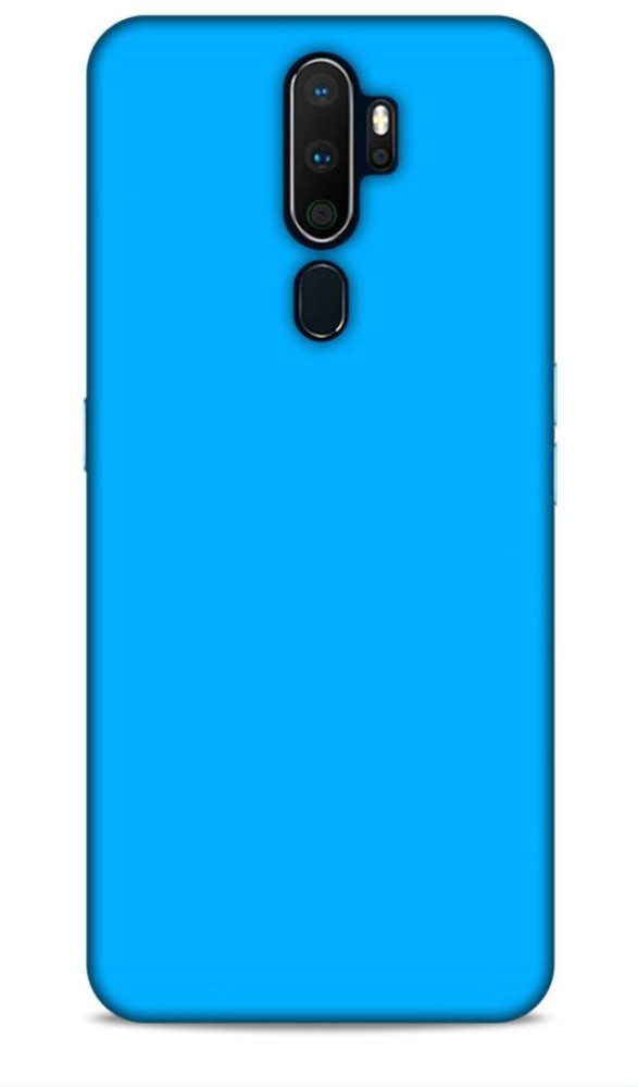 Make My Collection Back Cover for Oppo A5 2020 (Sky Blue) - Make