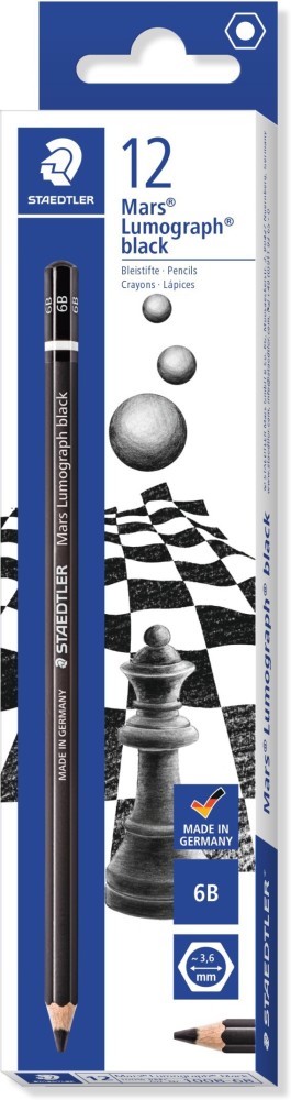 STAEDTLER Mars Lumograph Artist Pencil Set (100 G24) - Pack  of 24 Pencil 