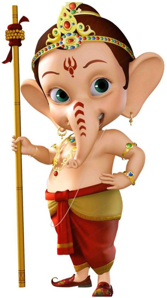 Bal Ganesh Cartoon Movie Poster|Poster For wall Decoration | Poster For  Room| Paper Print - Animation & Cartoons posters in India - Buy art, film,  design, movie, music, nature and educational paintings/wallpapers