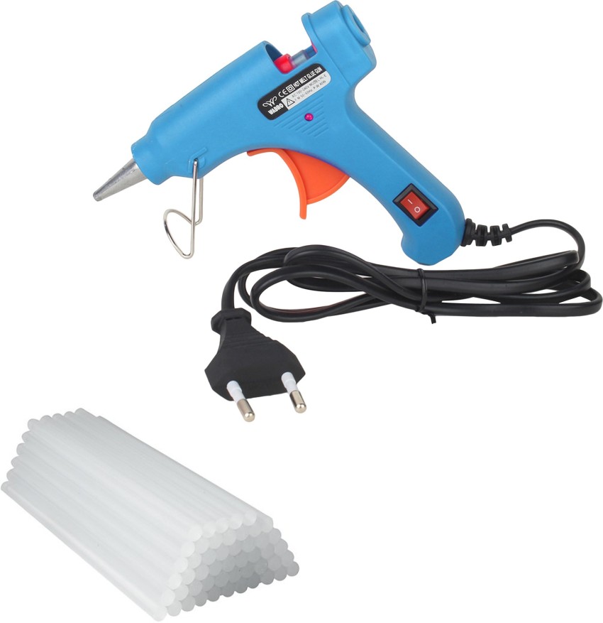 Kit \ 60W Hot Melt Glue Gun + 10pcs 11X190mm Glue Sticks for Tufting Rug /  Handcrafted / Ceramics / Fabrics / Paper / Plastic / Wood – Tufting Gun Club