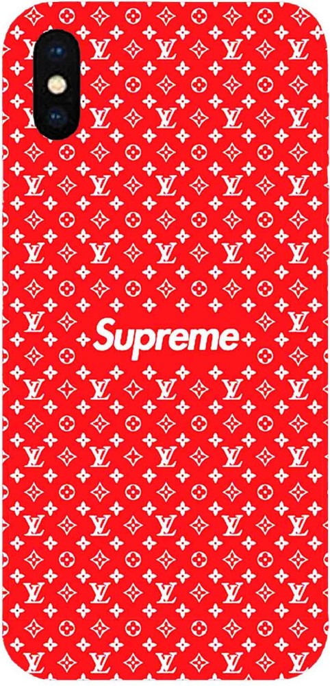 FULLYIDEA Back Cover for Apple iPhone XS Logo, SUPREME LV - FULLYIDEA 