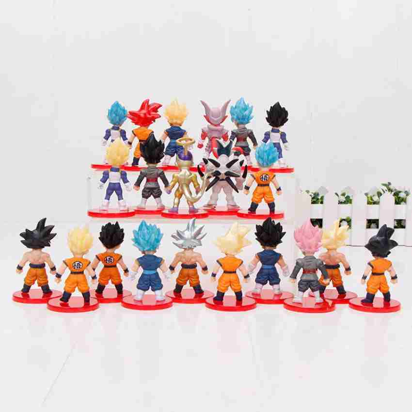 6Pcs Anime Dragon Ball Z Ação Filho Goku Vegeta Trunks Son Gohan Super  Saiyan Mini PVC Estatueta Colecionável Modelo Toy Kids Gift - AliExpress