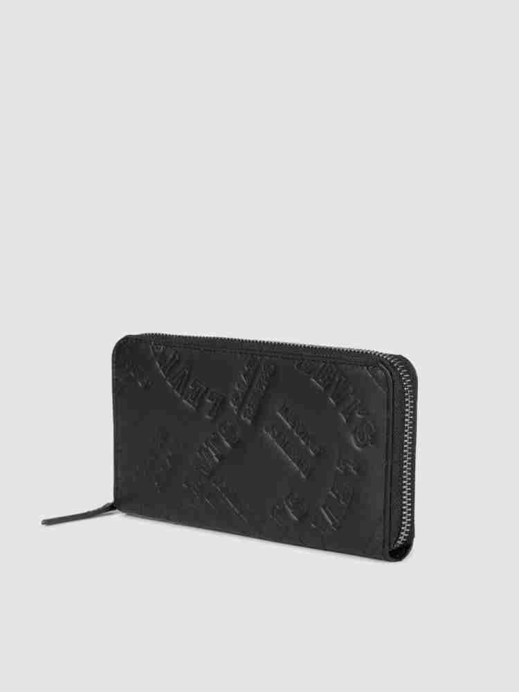 LV Women Black Genuine Leather Wallet Black - Price in India