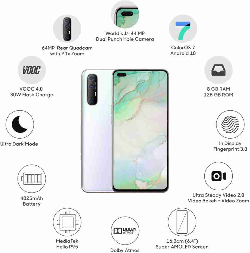 OPPO Reno3 Pro ( 256 GB Storage, 8 GB RAM ) Online at Best Price