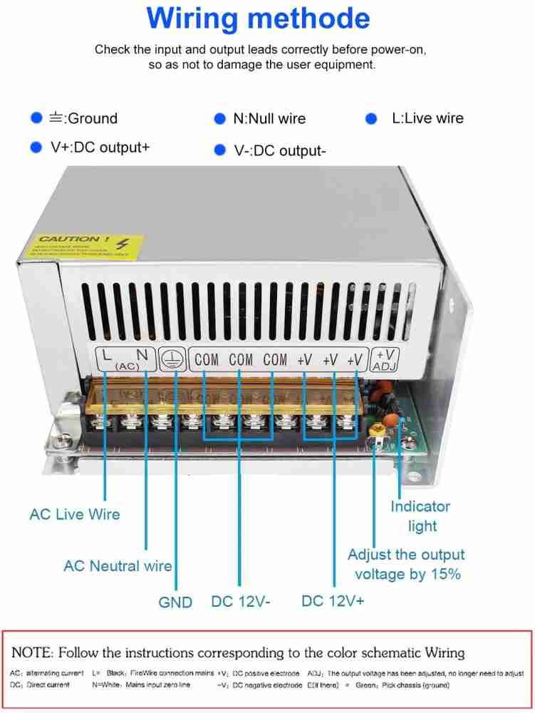 Switching Power Supplies 600W 12V 53A AC-DC Power Supply(PBA600F