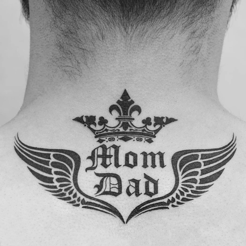 how to make momdad tattoo designs hand tattoos for men lovely momdad  tattoo designs  YouTube