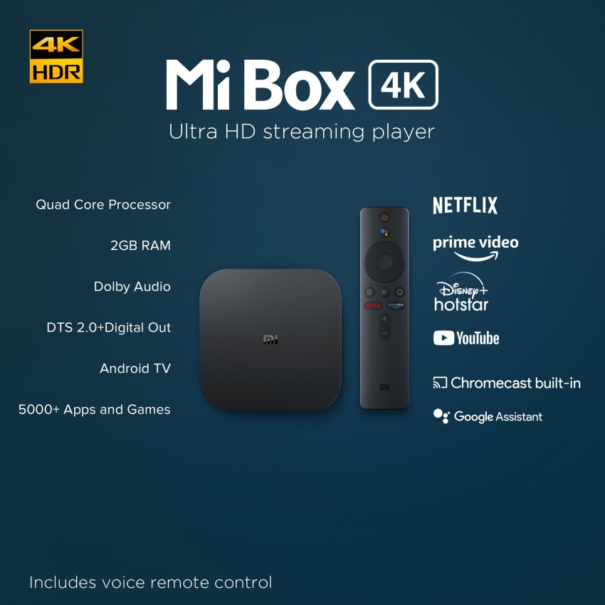 Mi Box 4k Media Streaming Device Mi