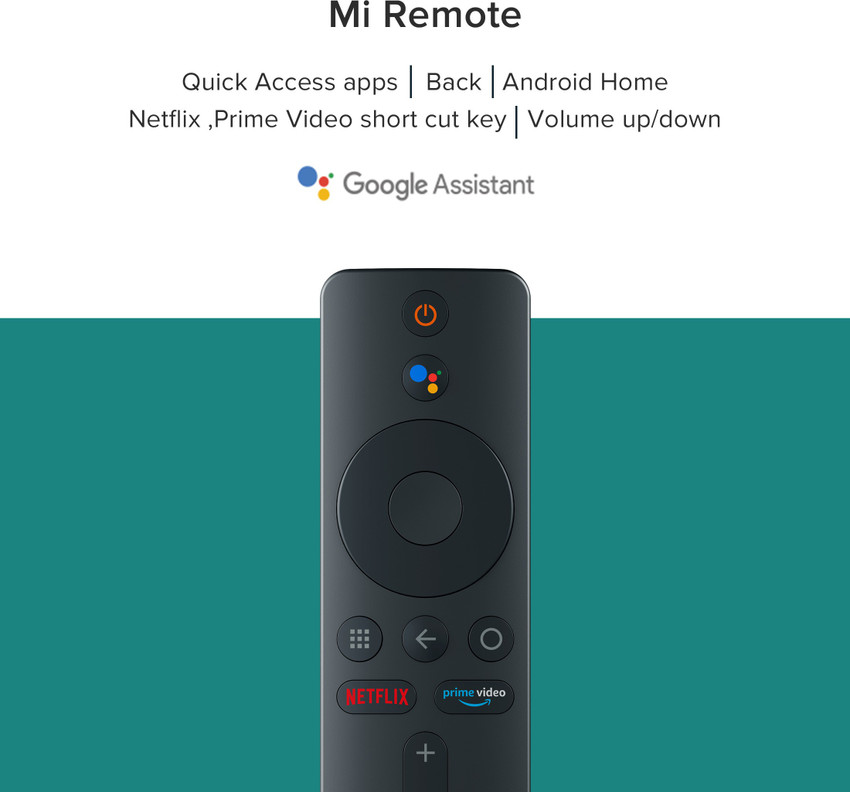 Xiaomi Mi Box S 4K HDR Android TV with DBA Streaming Media Player with  Remote Control Google & Voice Assistant