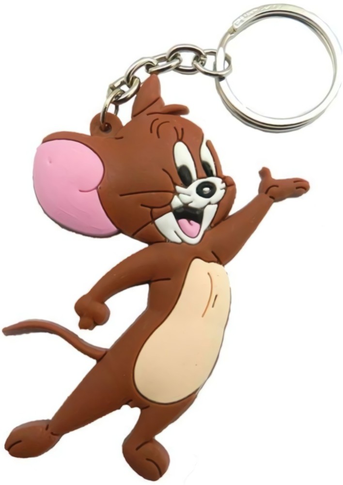 GCT Two Sided Jerry from Tom and Jerry Cartoon (G-1) Rubber Keychain for  Car Bike Men Women Kids Key Chain Price in India - Buy GCT Two Sided Jerry  from Tom and