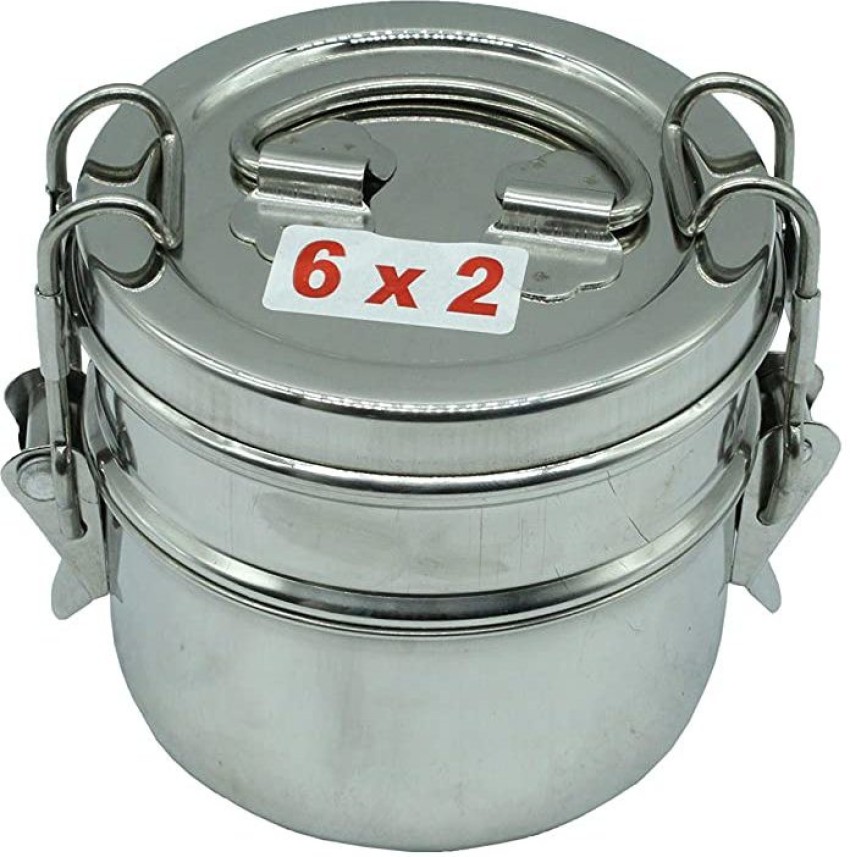 Salad Container To Go 6x2.5 Stainless Steel Condiment Container